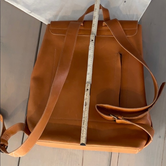 NEW! Le Bas Leather Backpack - Tan main image 3
